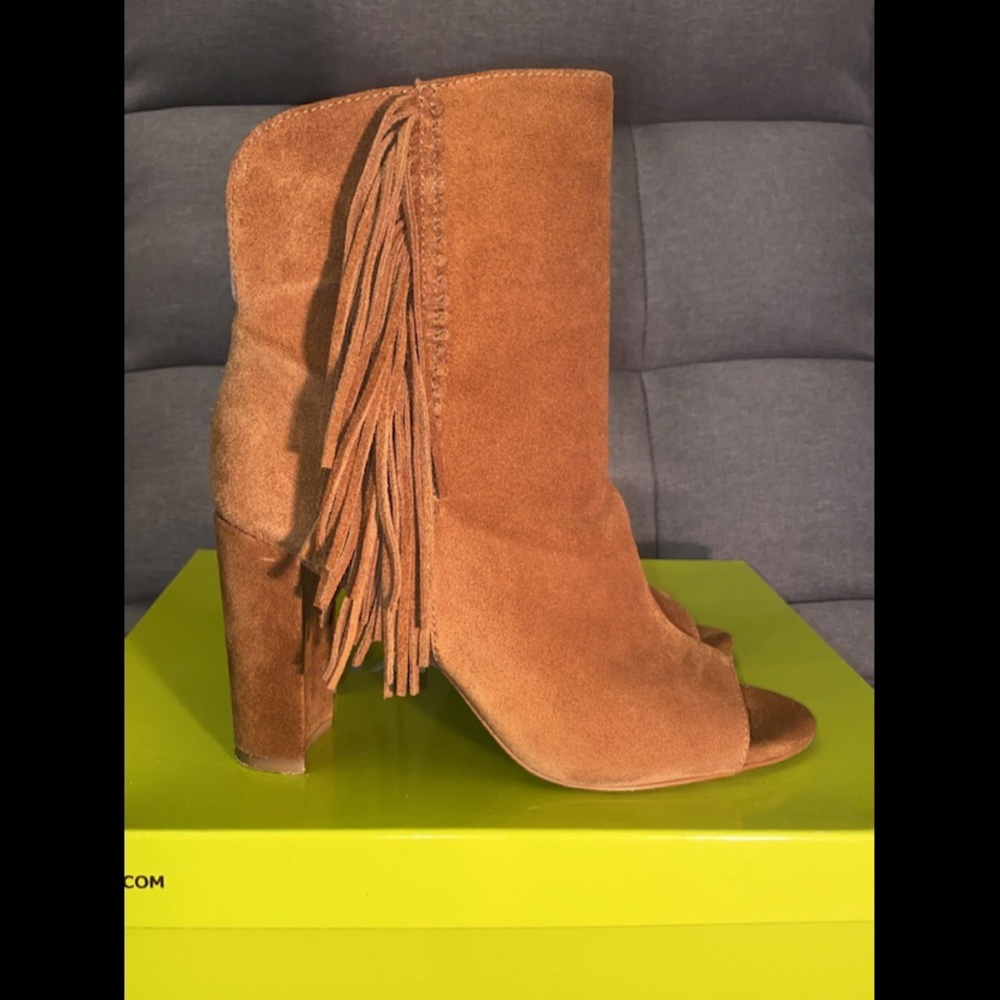 Suede Gianni Bini Renny Opentoe